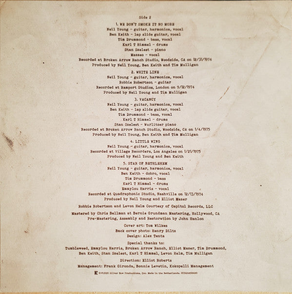 Neil Young -Homegrown