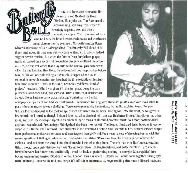 Roger Glover And Guests -The Butterfly Ball And The Grasshopper's Feast (25th Anniversary Collectors Edition)