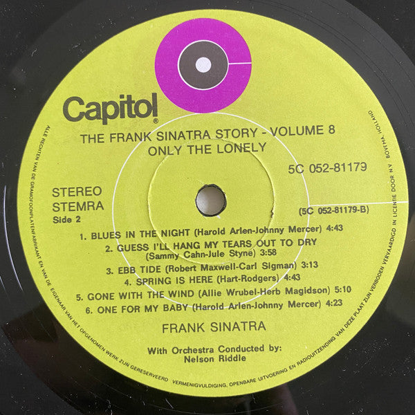 Frank Sinatra -Frank Sinatra Sings For Only The Lonely