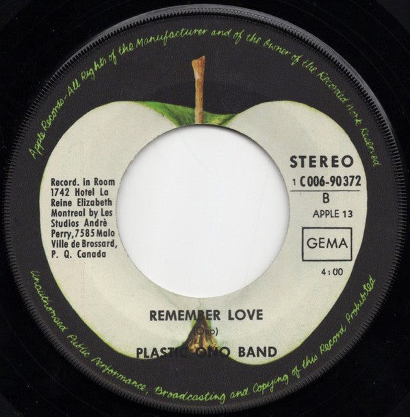 Plastic Ono Band* -Give Peace A Chance