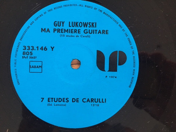 Guy Lukowski -Ma Première Guitare