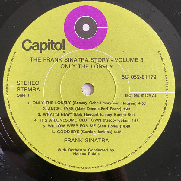 Frank Sinatra -Frank Sinatra Sings For Only The Lonely