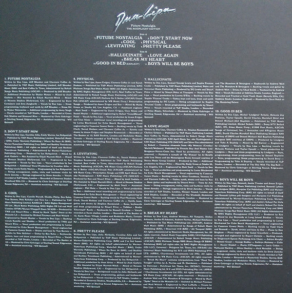 Dua Lipa - Future Nostalgia (The Moonlight Edition)