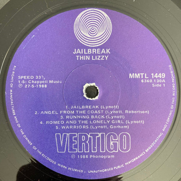 Thin Lizzy -Jailbreak