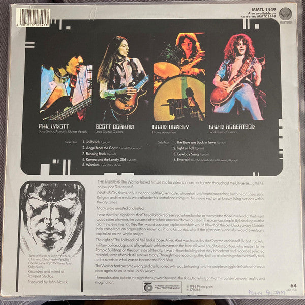 Thin Lizzy -Jailbreak