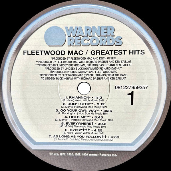 Fleetwood Mac -Greatest Hits