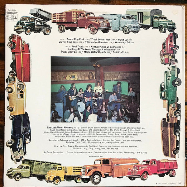 Commander Cody And His Lost Planet Airmen -Hot Licks, Cold Steel & Truckers Favorites