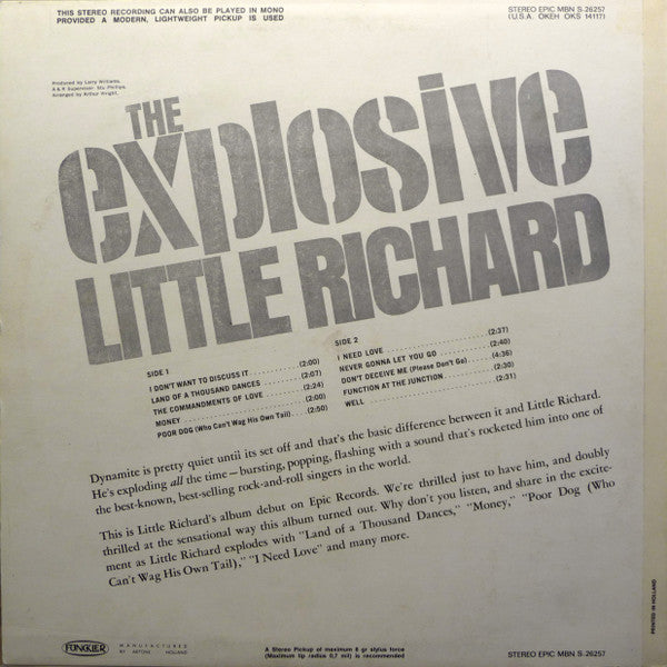 Little Richard -The Explosive Little Richard