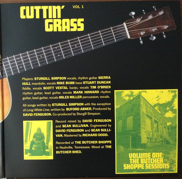 Sturgill Simpson -Cuttin' Grass Vol. 1 (The Butcher Shoppe Sessions)
