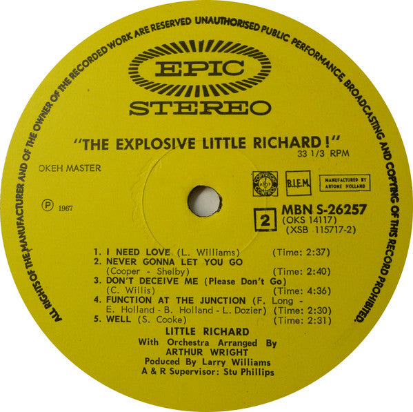 Little Richard -The Explosive Little Richard
