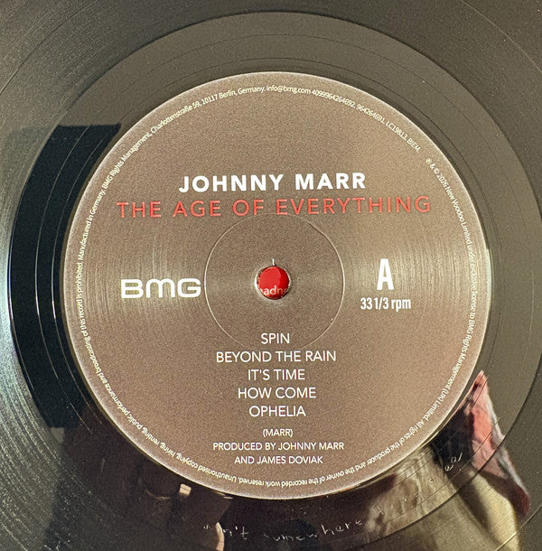 Johnny Marr -The Age Of Everything