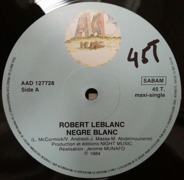 Robert Leblanc (6) -Nègre Blanc
