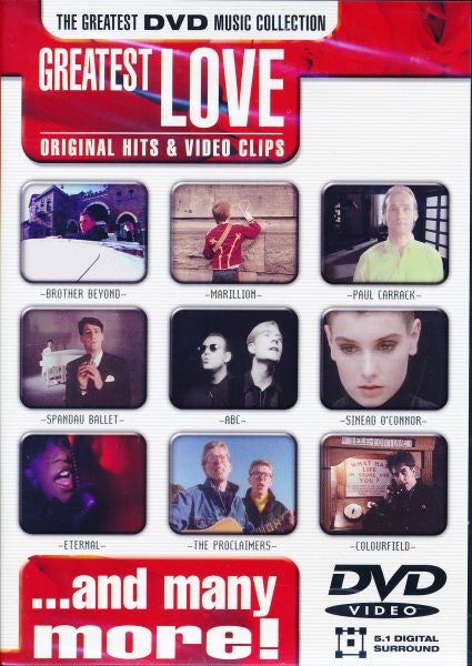 Various - Greatest Love (Original Hits &amp; Video Clips)