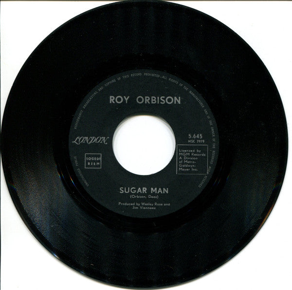 Roy Orbison -Heartache / Sugar Man