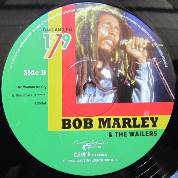 Bob Marley & The Wailers -Oakland FM 1979 - Live Radio Broadcast