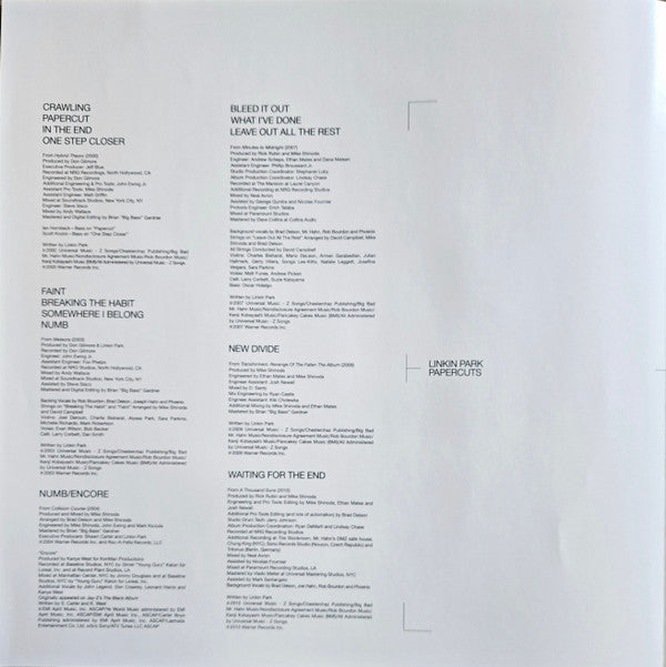 Linkin Park -Papercuts