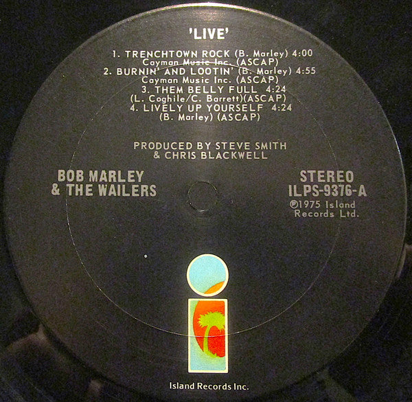 Bob Marley & The Wailers -Live!