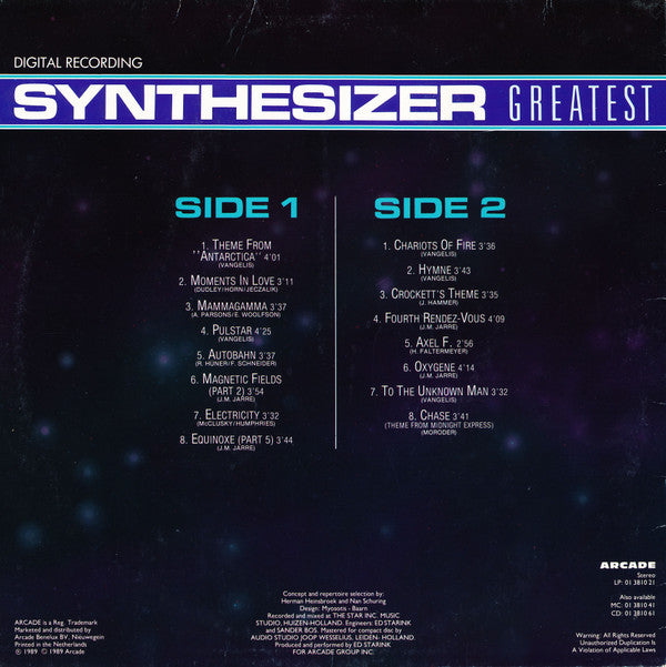 Ed Starink -Synthesizer Greatest
