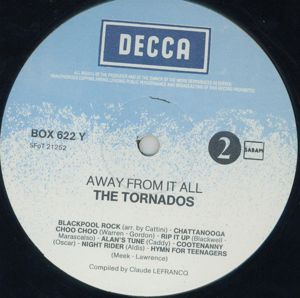 The Tornados -Away From It All