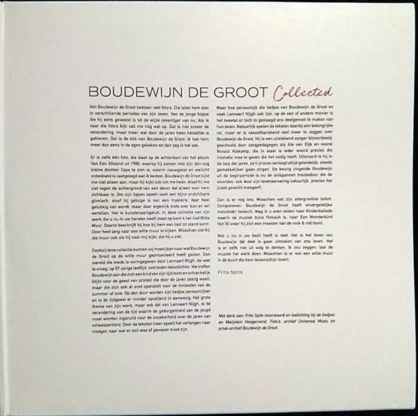 Boudewijn De Groot - Collected