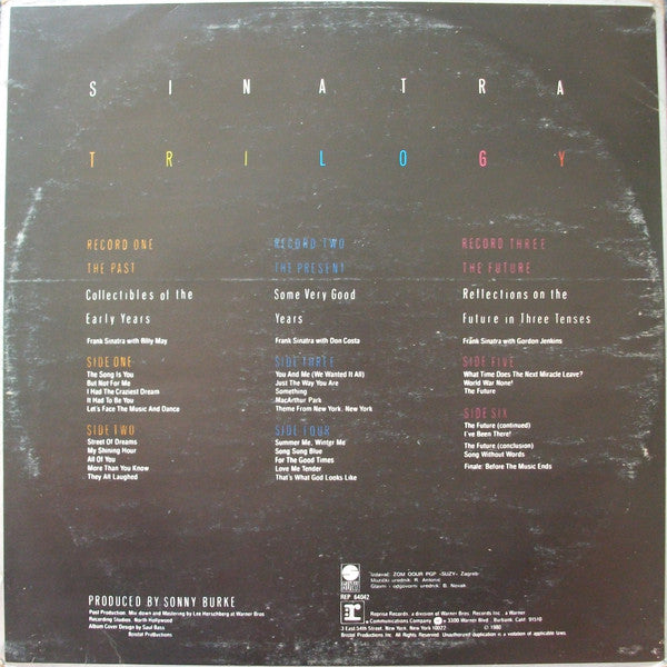 Frank Sinatra -Trilogy: Past, Present & Future