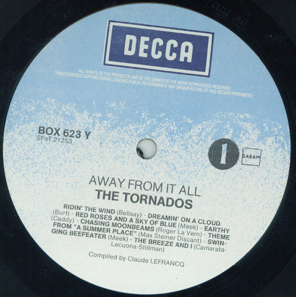 The Tornados -Away From It All