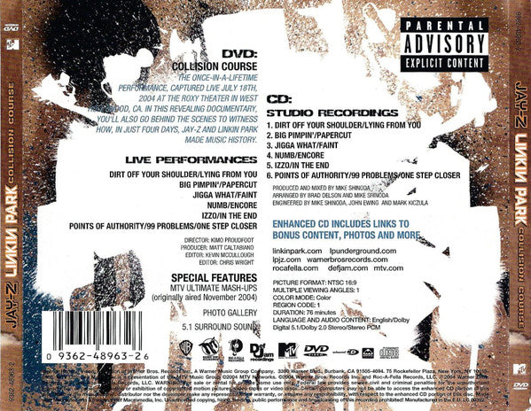 Jay-Z / Linkin Park -Collision Course