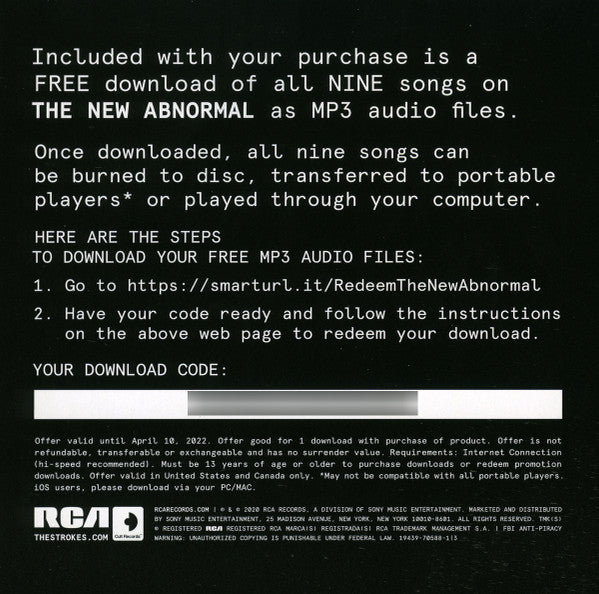 The Strokes -The New Abnormal