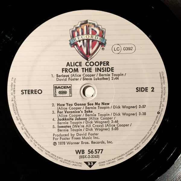 Alice Cooper (2) -From The Inside