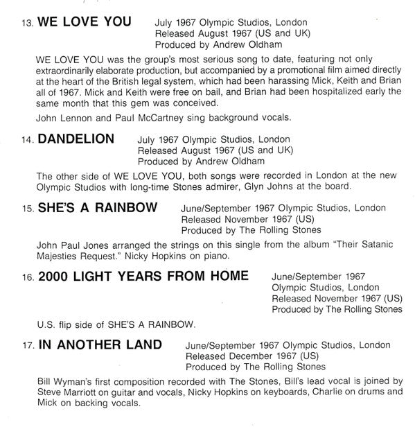 The Rolling Stones -Singles Collection ✱ The London Years