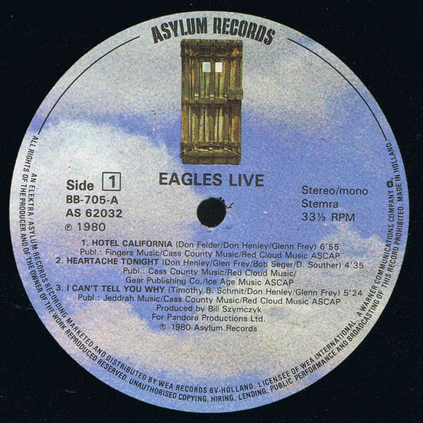 Eagles -Eagles Live