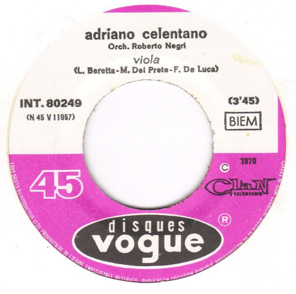 Adriano Celentano -Viola