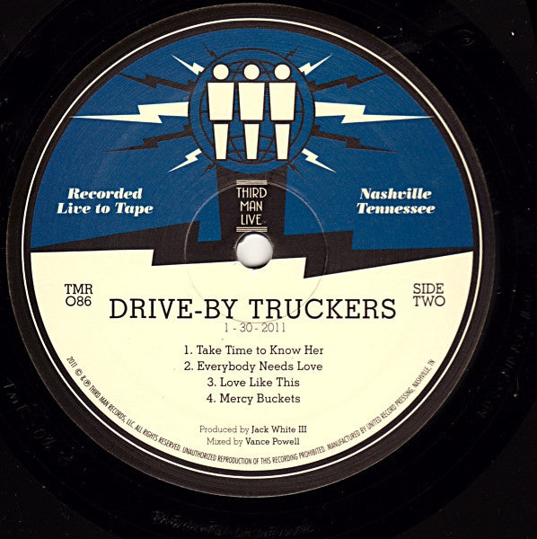 Drive-By Truckers -Third Man Live