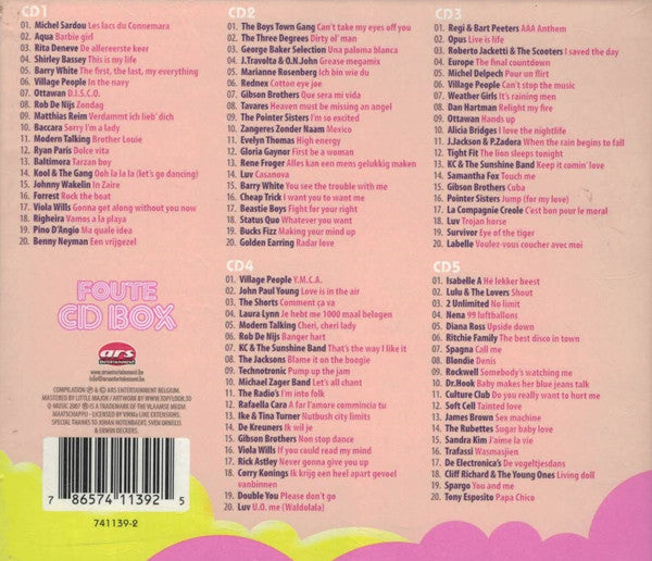 Various -Foute CD Box Van Deckers & Ornelis