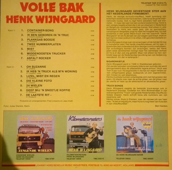 Henk Wijngaard -Volle Bak