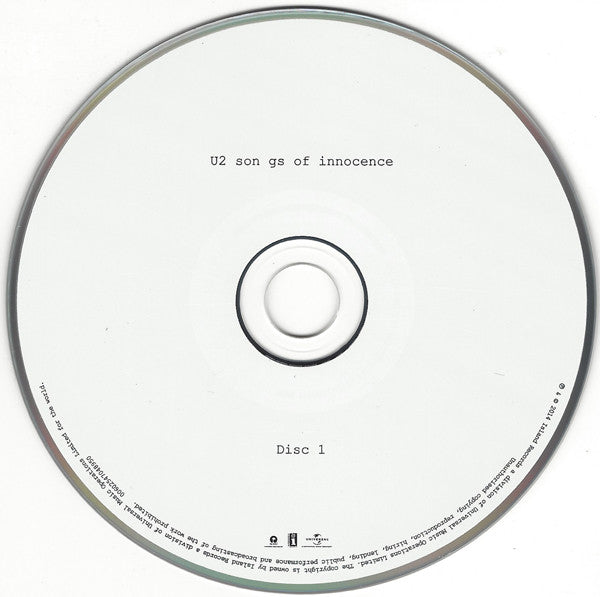 U2 - Songs Of Innocence