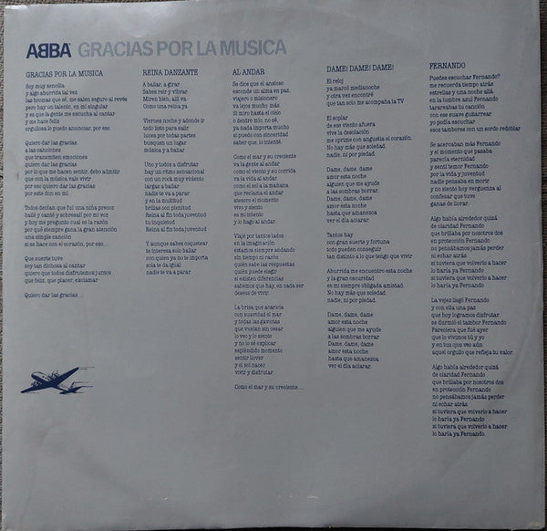 ABBA -Gracias Por La Musica (Cantan En Español)