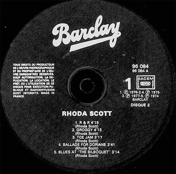 Rhoda Scott - Take Five / In The Mood / Summertime...