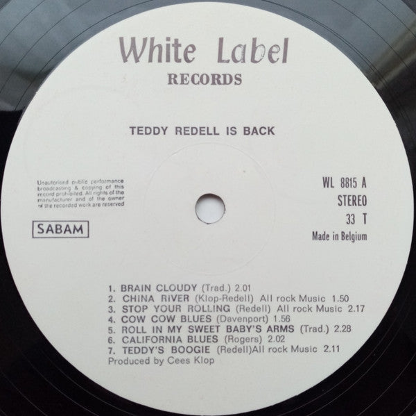 Teddy Redell -Teddy Redell Is Back