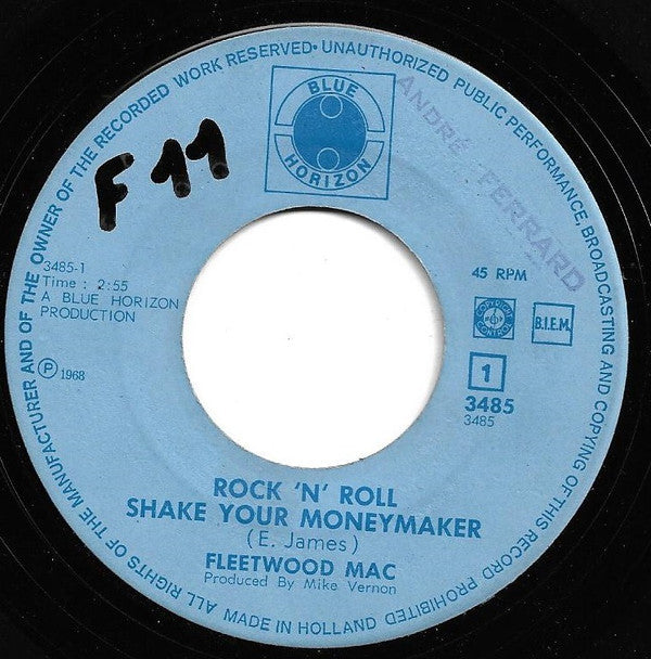 Fleetwood Mac -Shake Your Moneymaker / My Heart Beat Like A Hammer