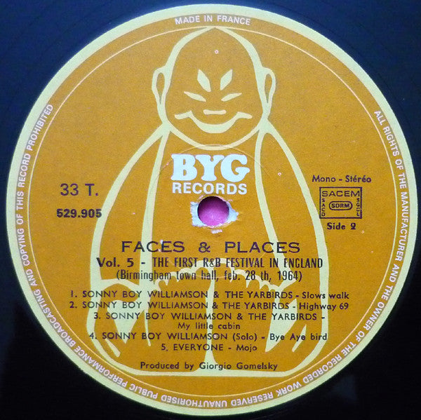 Various -Faces And Places Vol. 5 - The First R&B Festival In England