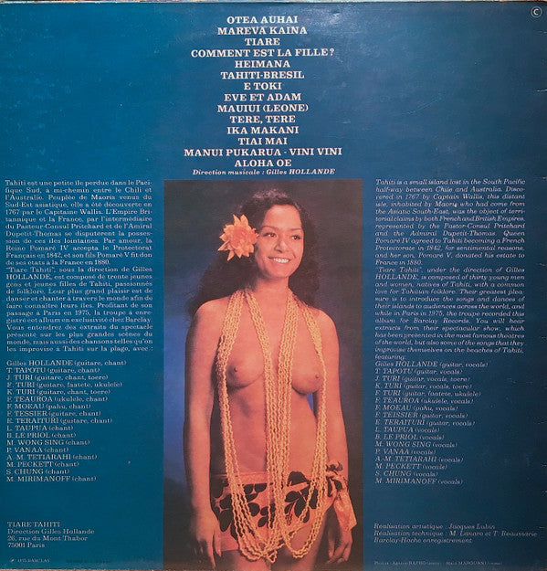 Tiare Tahiti -Tiare Tahiti