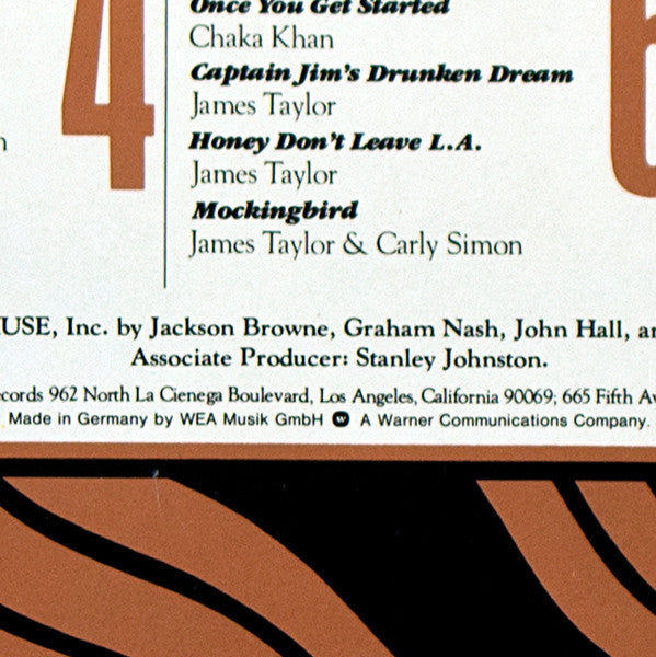 Various -No Nukes - From The Muse Concerts For A Non-Nuclear Future - Madison Square Garden - September 19-23, 1979
