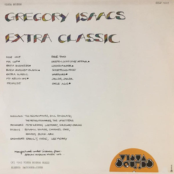 Gregory Isaacs -Extra Classic