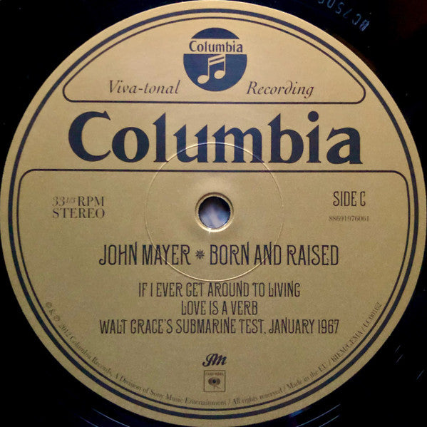 John Mayer -Born And Raised