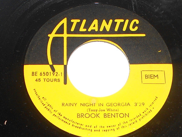 Brook Benton -Rainy Night In Georgia