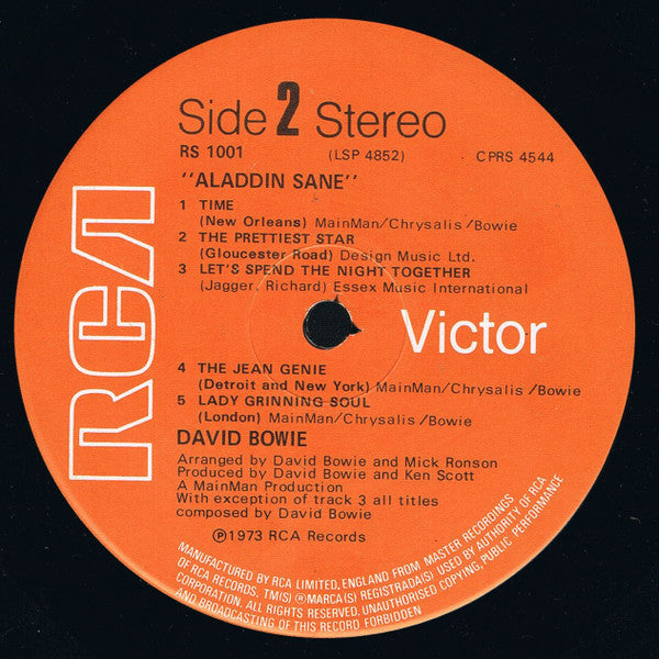 David Bowie - Aladdin Sane