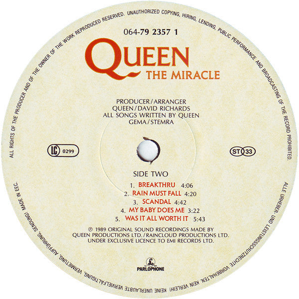 Queen -The Miracle