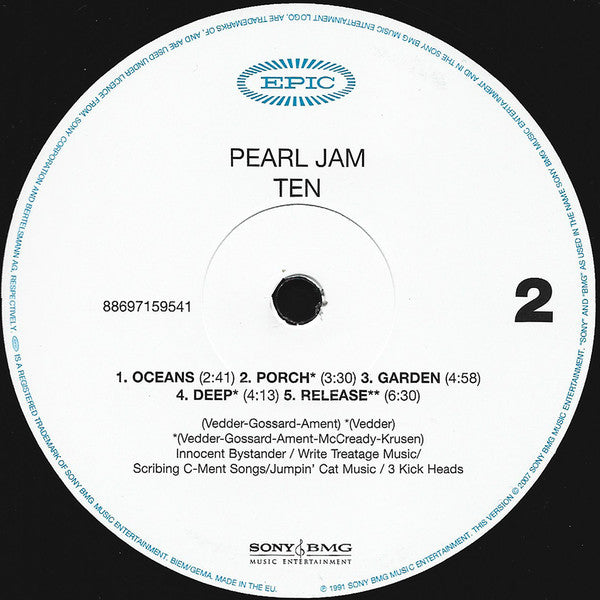Pearl Jam -Ten