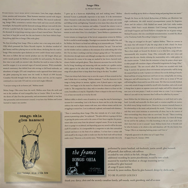 Glen Hansard -It Was Triumph We Once Proposed…Songs Of Jason Molina